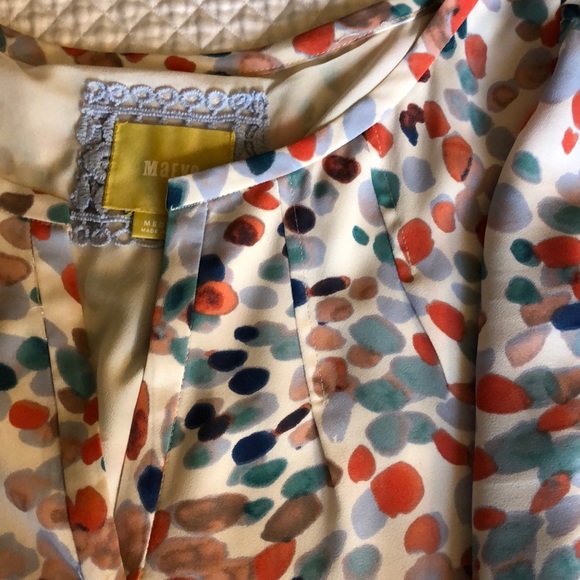 Maeve for Anthropologie Watercolor Print Dress - Picture 6 of 8